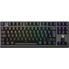 Meks Gamepower Eva 7 60M Mekanik Kablolu, 2.4ghz, Bluetooth 3 Mod Blue Switch Türkçe Q USB Rgb Klavye