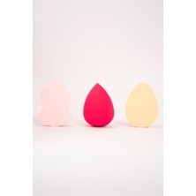 Meks Pop Beauty Makyaj Süngeri Seti, Kırmızı