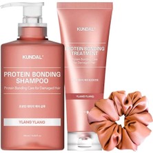 Meks Kundal Yıpranmış Saçlara Protein Bakım Seti Protein Bonding Care Holiday Silk Glow Edition (Ylang)