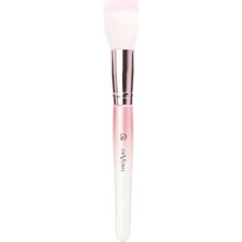 Meks Golden Rose Devobis Round Face Brush - Yuvarlak Başlı Pudra, Fondöten ve Bronzer Fırçası