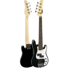 Meks Midex CBG-380BK 38 Inç 7/8 Ebat 10-14 Yaş Arası Genç ve Çocuk Için Amfili Bas Gitar Seti