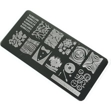 Meks Nail Art Stamping Baskı Plakası VV12