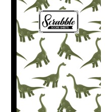 Meks Independently Published Scrabble Score Sheet: Dinosaur Era Scrabble Score Sheet, Scrabble Game Reco
