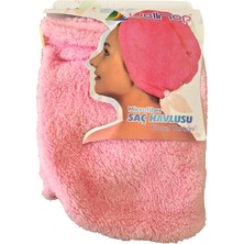 Meks Saç Havlusu Pembe
