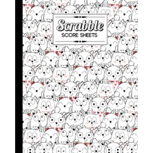 Meks Scrabble Score Sheet: Owls Scrabble Score Sheet, Scrabble Game Record Book For Up To 4 Players, Scr