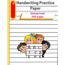 Meks Handwriting Practice Paper For Kids: Fun And Easy With Dotted Lined: (200 Pages, 8.5X11 Size, Blank