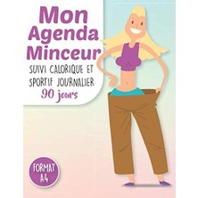 Meks Mon Agenda Minceur 90 Jours: Cahier De Suivi De Régime Journalier - Journal Alimentaire Calorique E