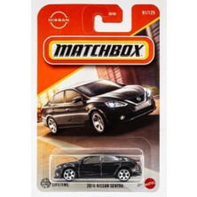 Meks C0859 Matchbox 1:64 Tekli Arabalar 2016 Nissan Sentra (Kisa Kart) JBR48