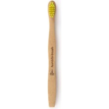 Meks The Humble Co. Brush Çocuk Bambu Diş Fırçası Ultra Soft Sarı 1 Paket(1 x 0.1 G)