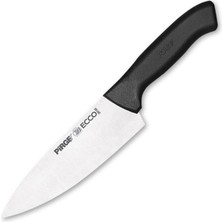 Meks Pirge Ecco Şef Bıçağı 16 cm (Siyah)