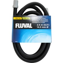 Meks Fluval Oluklu Yedek Hortum 2,5 M, Çap 24/28 mm Fluval Dış Filtre 104, 204, 105, 205, 106 ve 206 Içi