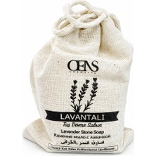Meks Doğal Lavanta Taş Dövme Sabun, El Yapımı Lavanta Kokulu Sabun,