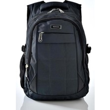 Meks Relaxion 2227 Yarasa Sırt Çantası, Lacivert, Laptop Bölmeli, Su Geçirmez, 40X15X26CM