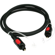 Meks Klotz Lwl High-End Dijital Siyah 1m Toslink Optik Kablo
