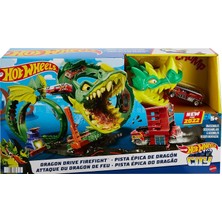 Meks Hot Wheels Ejderha ile Mücadele Pisti, 5 Yaş ve Üzeri, HDP03