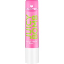 Meks Essence Juicy Bob Glossy Butter Balsam, Dudak Balsamı, No. 03, Pembe, Doğal, Parlak, Parlak, Taze,