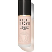 Meks Bobbı Brown Weightless Skin 24 Saat Kalıcı Likit Fondöten Spf 15 Doğal ve Mat Bitişli - 30 Ml, Alab