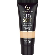Meks Golden Rose Stay Soft Smooth Hydrating Foundation NO:202 - Nemlendirici Fondöten
