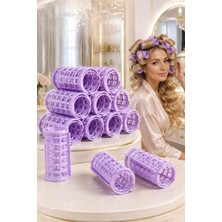 Meks Transformacion Kafes Gece Bigudisi Isısız Saç Şekillendirme Doğal Bukle Bigudisi 10 Adet 720025 720