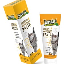 Meks Jungle Hairball & Multivitamin Destekleyici Kedi Malt Macunu