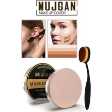 Meks Mujgan Make Up Cover Porselen Kapatıcı 212 Klasik Kaşık Fırça