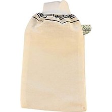 Meks 162-L Lasti̇kli̇ Standart Kelebek Hamam ve Banyo Kesesi̇ (Beyaz)