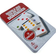 Meks Metal Kutulu Domino 28 Parça Set