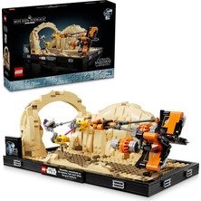 Meks LEGO Star Wars: Gizli Tehlike Mos Espa Pod Yarışı Dioraması 75380 Star Wars Seven Yetişkinler Için