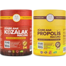 Meks Zühre Ana Propolis Macunu + Zühre Ana Diyabetik Kozalak Macunu