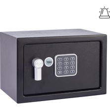 Meks Yale Alarmlı Elektronik Kasa - Küçük - YEC/200/DB2 - Standart Güvenlik - Siyah