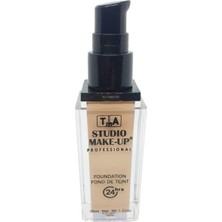 Meks Tca Studio Make-Up Professional Make Up 24 Saat Etkili Krem Fondoten 03