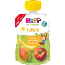 Meks Hipp Organik Muzlu Elmalı Armut Püresi 100 gr