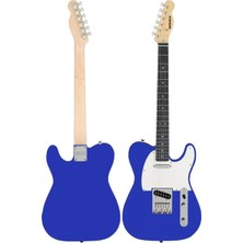 Meks Midex TLX-50BL Tele Kasa Maple Klavye 2 Single-Coil Manyetik Elektro Gitar