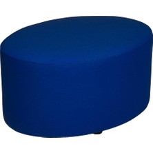 Meks Ron Eliptica Puf (Mavi)