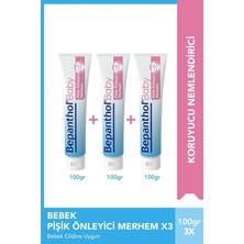 Meks Bepanthol Baby Pişik Önleyici Merhem, 100 G x 3 Adet