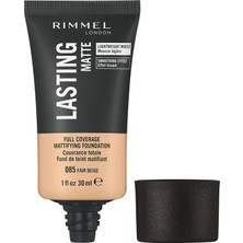 Meks Rimmel Lasting Matte Foundation 058 Fair Bej 30 ml