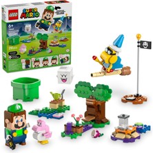 Meks LEGO Super Mario Interaktif LEGO Luigi ile Maceralar 71440-6 Yaş ve Üzeri Çocuklar Için Koleksiyonl