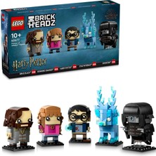Meks LEGO Brickheadz Harry Potter Azkaban Tutsağı Figürleri 40677-10 Yaş ve Üzeri Çocuklar Için Dekorati