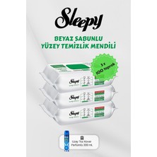 Meks Sleepy 300 Adet Easy Clean Havlu, Toz Kovar Hediyeli