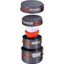 Meks Freecamp Anodized Aile Tencere Seti