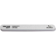 Meks Momo Professional Törpü 180/240 Düz Oval Gri