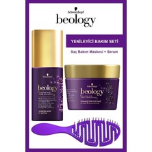 Meks Beology Yenileyici Saç Bakım Seti, Saç Bakım Maskesi ve Serum, Unisex