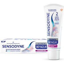 Meks Sensodyne Klinik Beyazlık Diş Lekelerine Karşı Diş Macunu