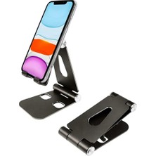 Meks Coverzone Komple Alüminyum Ayarlanabilir Ergonomik Katlanabilir Oynar Başlıklı Kaymaz Zemin Tabanlı