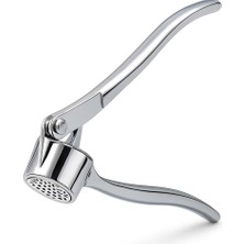 Meks Metal Sarımsak Ezici, Paslanmaz Çelik Ergonomik Saplı Dayanıklı Pratik Sarımsak Presi