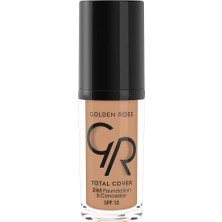 Meks Golden Rose Total Cover 2ın1 Foundation&concealer No:20 - Fondöten
