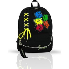 Meks Louisiana Polo Laptop Bölmeli Okul Çantası Multicolor 1141