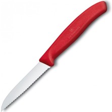 Meks Victorinox 6.7431 Swissclassic 8cm Tırtıklı Soyma Bıçağı, Classic