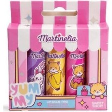 Meks Martinelia 3'lü Dudak Balmı Seti - Yummy