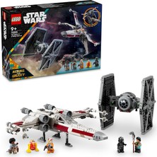 Meks LEGO Star Wars Tie Fighter ve X-Wing Birleşimi 75393-9 Yaş ve Üzeri Star Wars Sevenler Için Inşa Ed